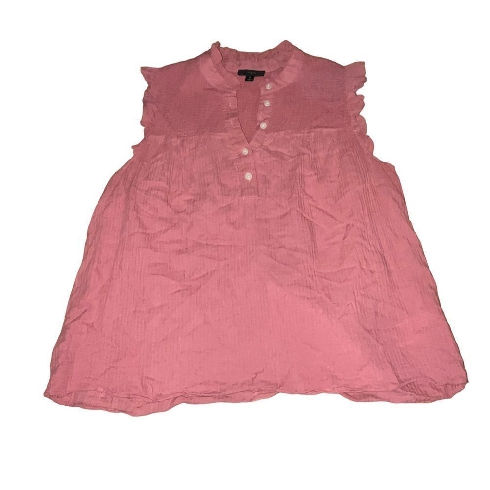 J. Crew Mauve Pink Sleeveless Blouse
